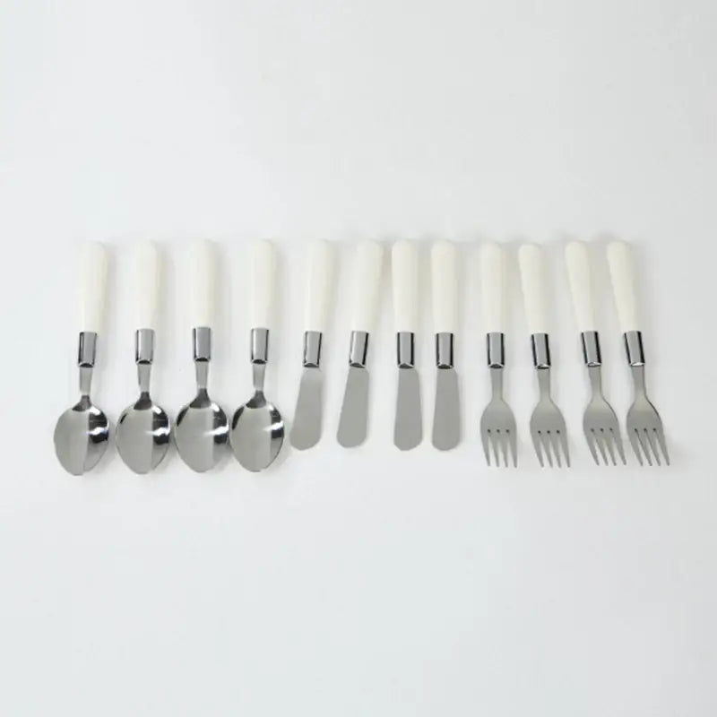 Korean WOW Dessert Cutlery Set - Modern House - Kitchenware - Harumio