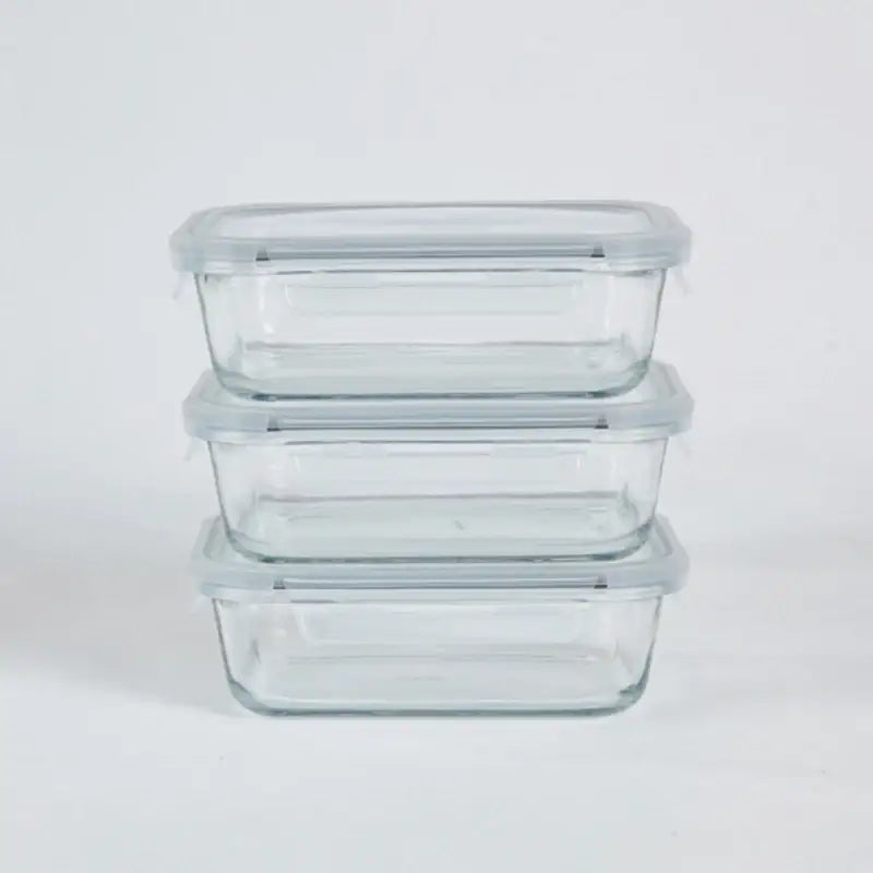 Korean Safe Lock Airtight Container 3P Set - Modern House - Kitchenware - Harumio