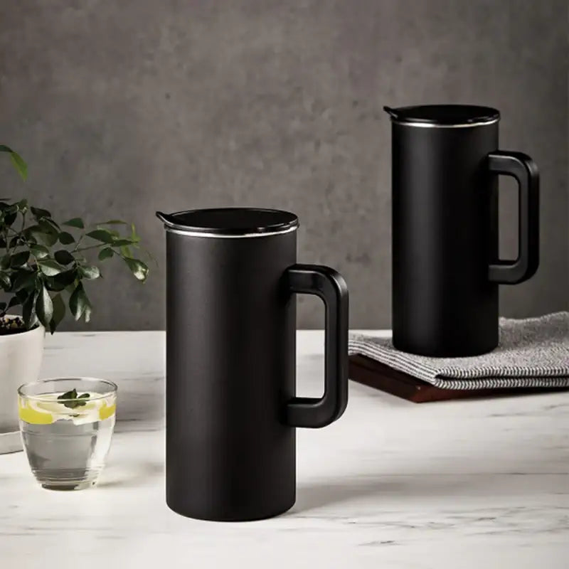 Korean Stainless Steel 304 Water Bottle 1.5L 1+1 Set - Modern House - Kitchenware - Harumio
