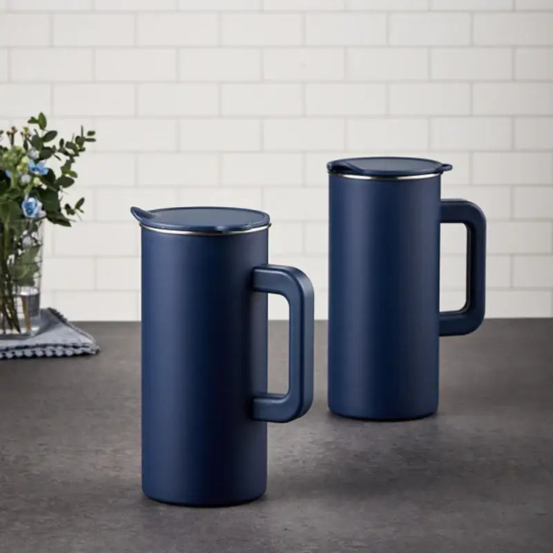 Korean Stainless Steel 304 Water Bottle 1.5L 1+1 Set - Modern House - Kitchenware - Harumio