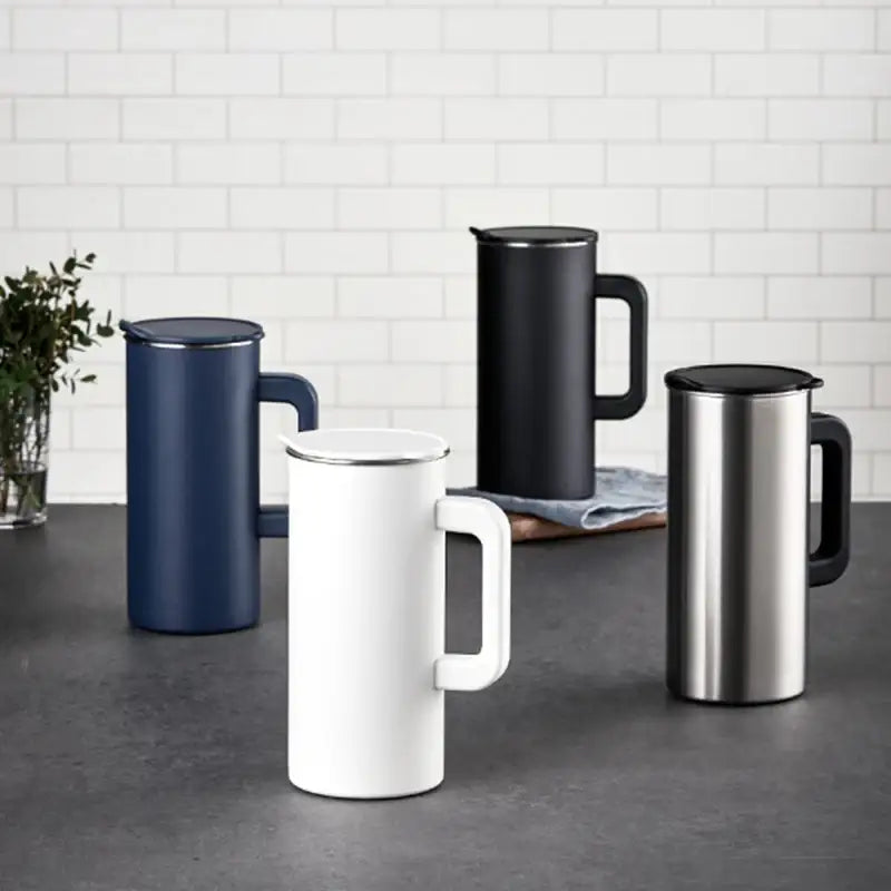 Korean Stainless Steel 304 Water Bottle 1.5L 1+1 Set - Modern House - Kitchenware - Harumio