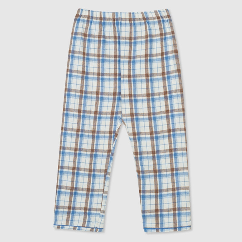 SPAO x I Live Alone - Wilson Check Flannel Pajamas
