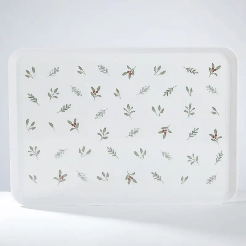 Korean Garden Of Morning Melamine Tray Set - Modern House - Serving Trays - Harumio