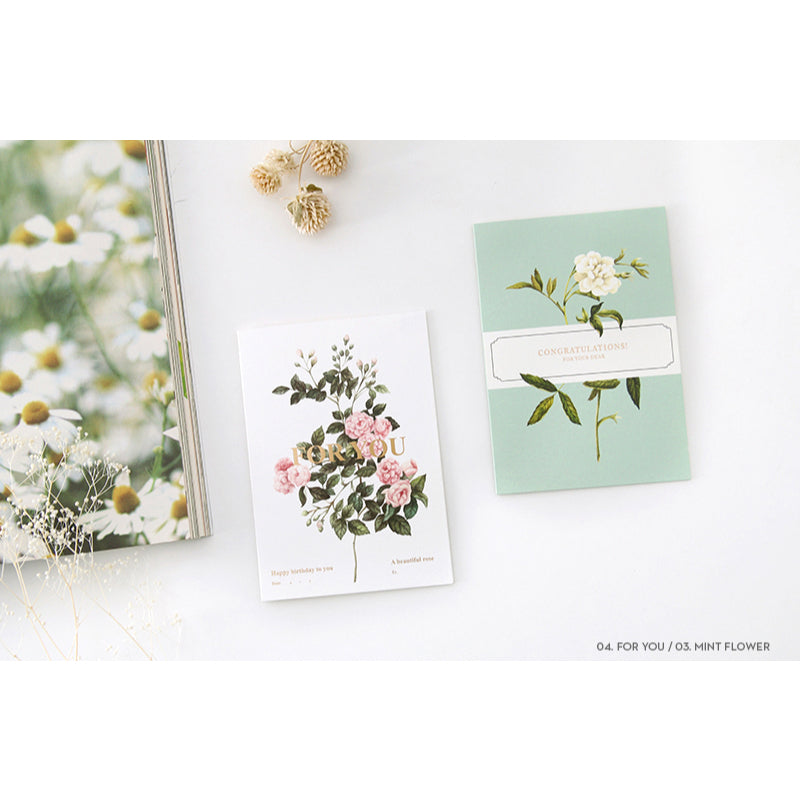 Second Mansion x 10x10 - Message Card Ver. 1