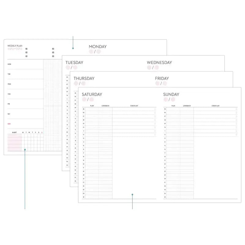 Second Mansion x 10x10 - 1 Month Planner - 10x10 - Accessories - Harumio