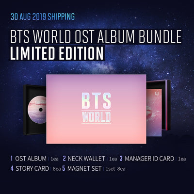 BTS - World OST Album Limited Edition Bundle