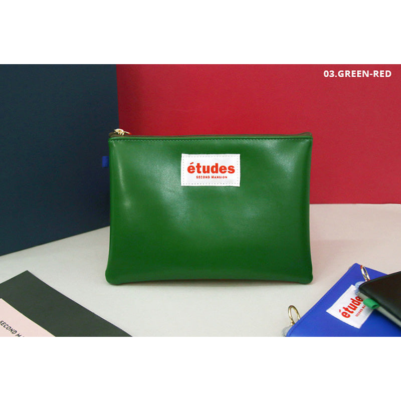 Second Mansion x 10x10 - Etudes Two Tone Pouch