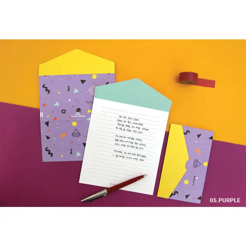 Second Mansion x 10x10 - Folding Letter - 10x10 - Accessories - Harumio