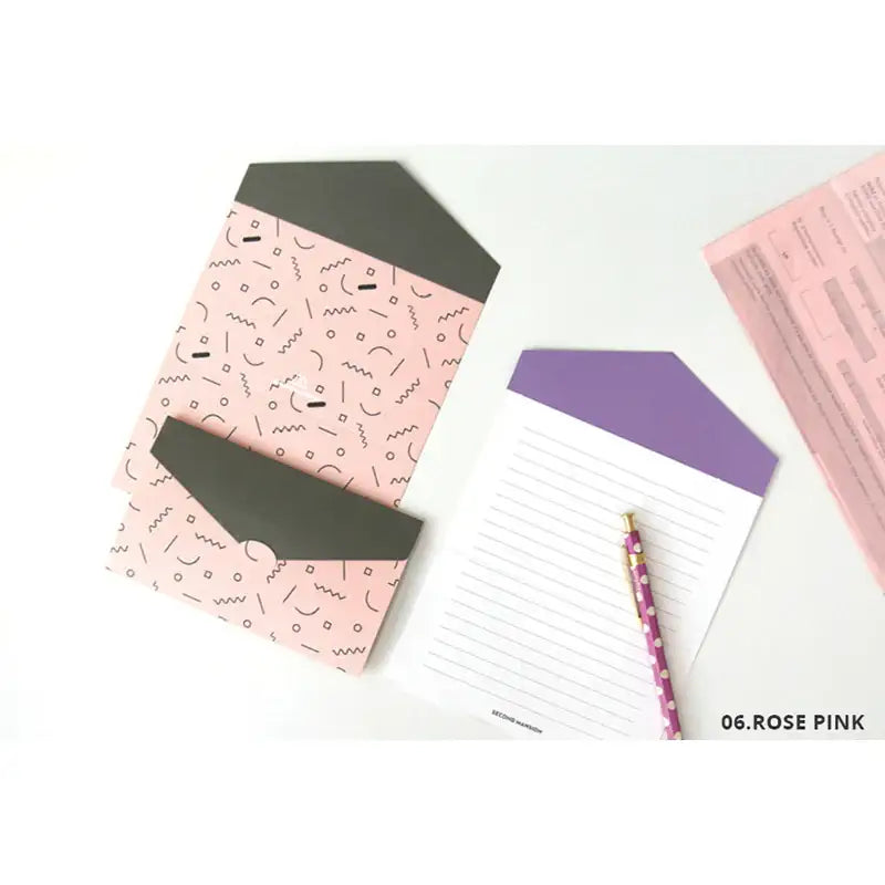 Second Mansion x 10x10 - Folding Letter - 10x10 - Accessories - Harumio