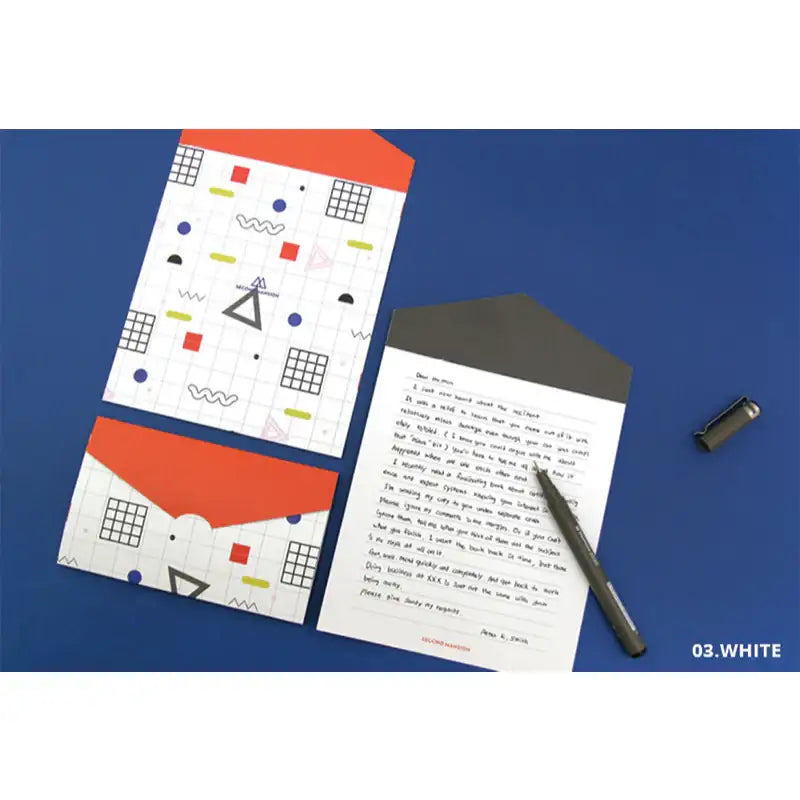 Second Mansion x 10x10 - Folding Letter - 10x10 - Accessories - Harumio