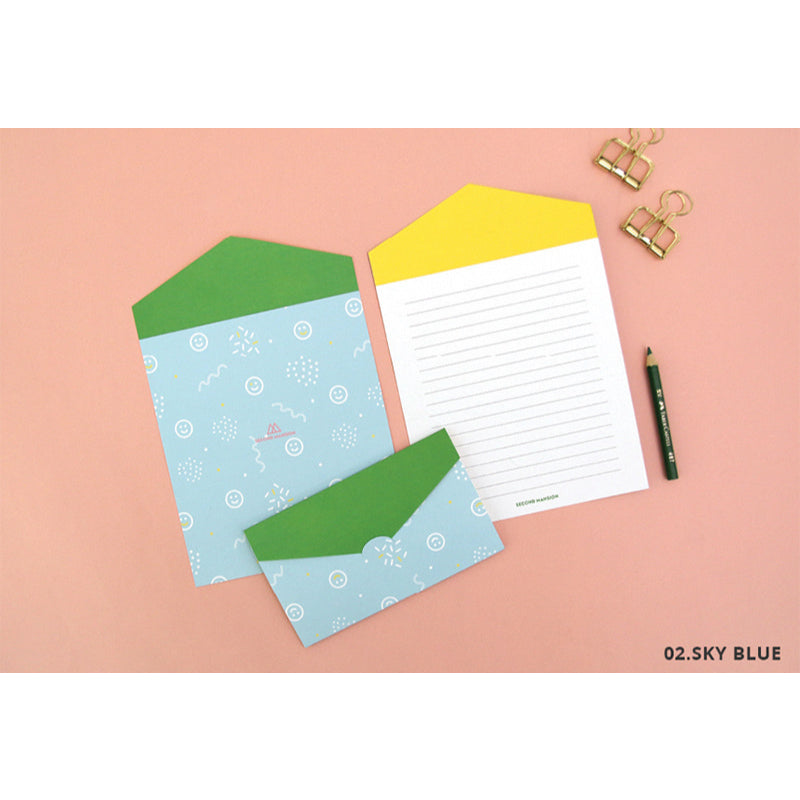 Second Mansion x 10x10 - Folding Letter