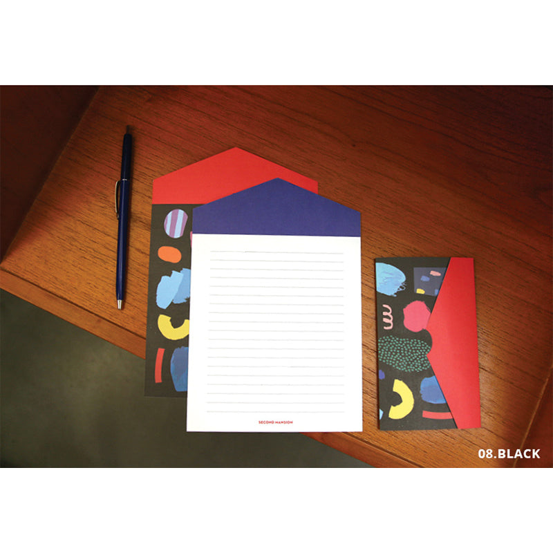 Second Mansion x 10x10 - Folding Letter