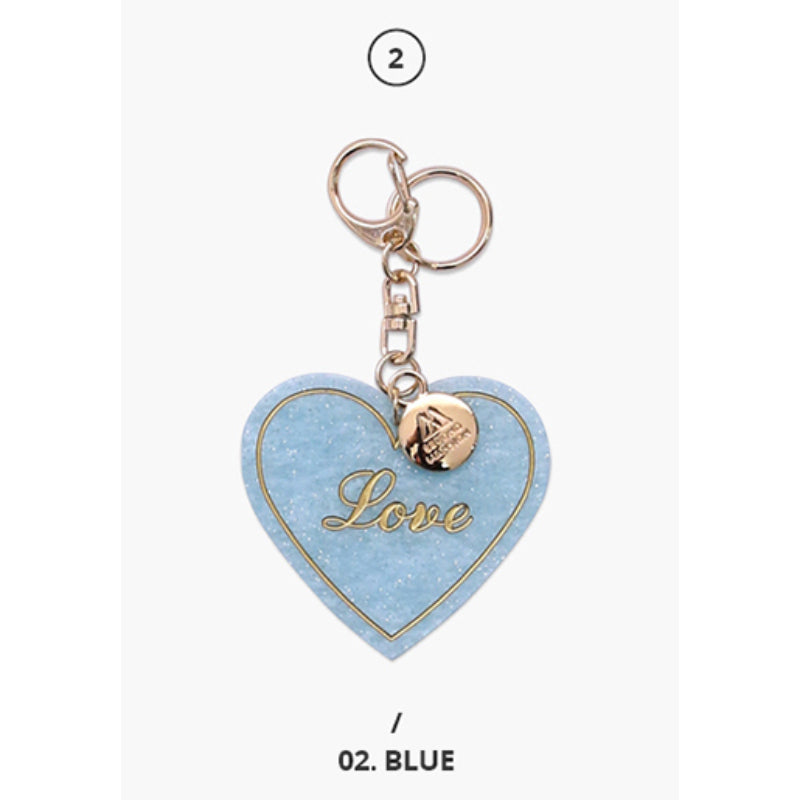 Second Mansion x 10x10 - Diamond and Heart Keyring