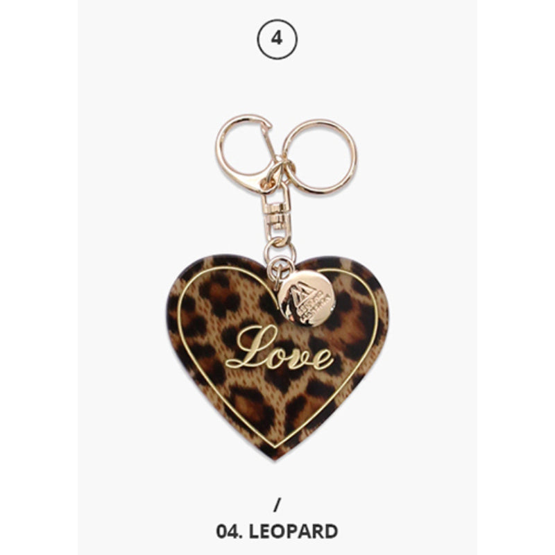 Second Mansion x 10x10 - Diamond and Heart Keyring