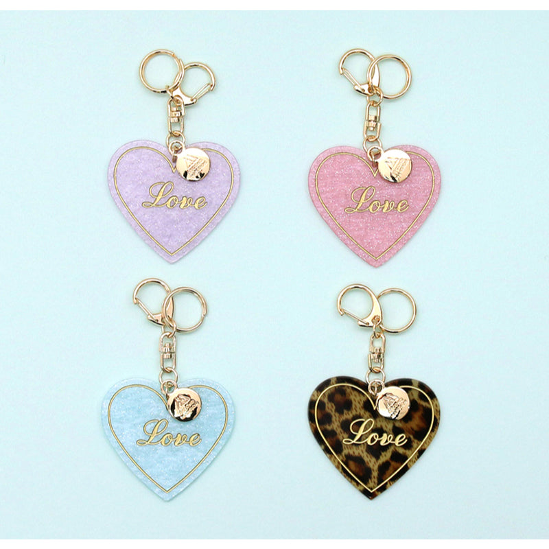 Second Mansion x 10x10 - Diamond and Heart Keyring