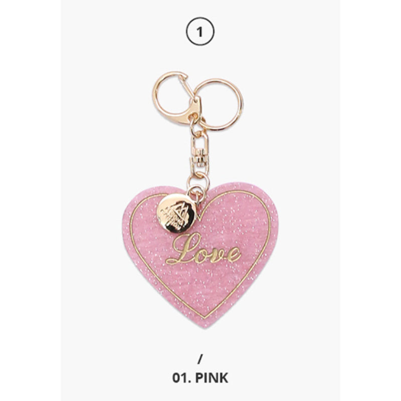 Second Mansion x 10x10 - Diamond and Heart Keyring