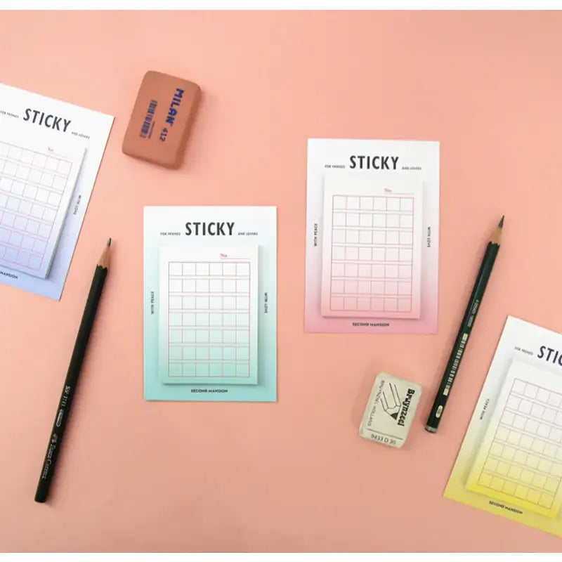 Second Mansion x 10x10 - Sticky IT Manuscript - 10x10 - Accessories - Harumio