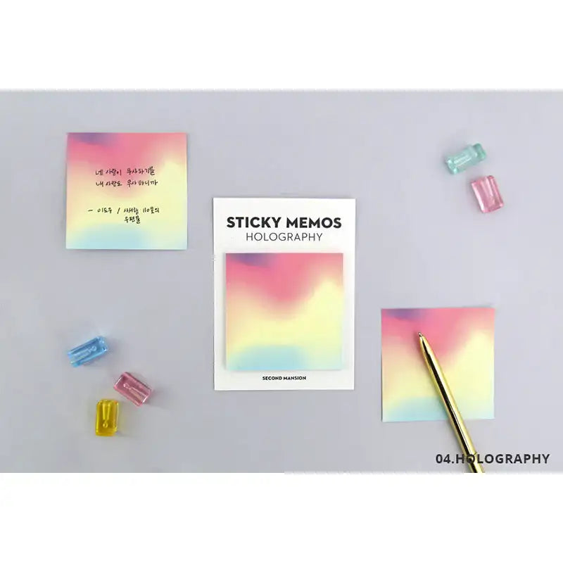 Second Mansion x 10x10 - Sticky Memo v.2 - 10x10 - Accessories - Harumio