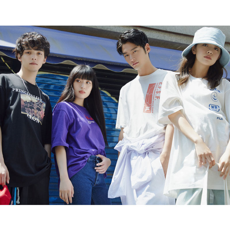 FILA x Gundam - EFSF Logo T-shirt