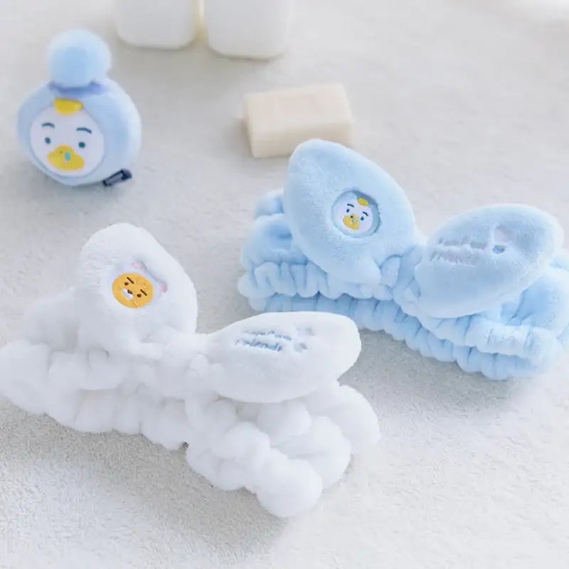 Kakao Friends - PomPom Friends Facial Wash Band - Kakao Friends - Face Wash Headband - Harumio