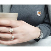 OSON - Handmade Flower Adjustable Ring - OSON - Accessories - Harumio