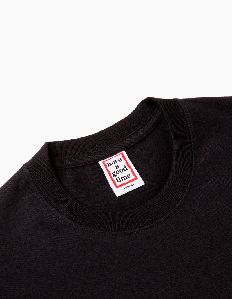 have a good time - Edo Frame Short Sleeve T-shirt - Black
