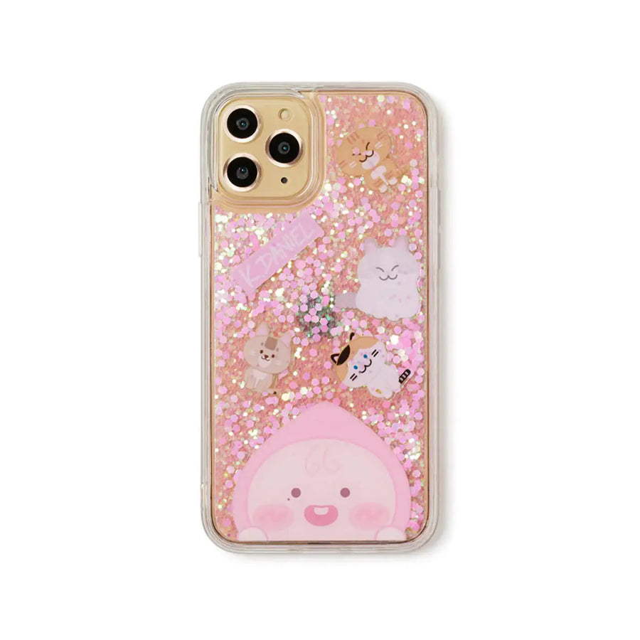 Apeach x KangDaniel - Apeach Glitter Phone Case - Apeach x KangDaniel - Accessories - Harumio