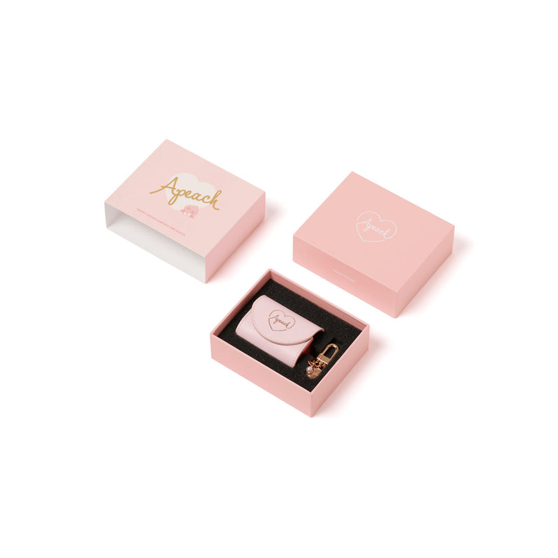 Kakao Friends - Heart Apeach AirPod Pro Pouch
