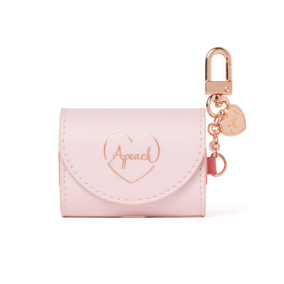 Kakao Friends - Heart Apeach AirPod Pro Pouch