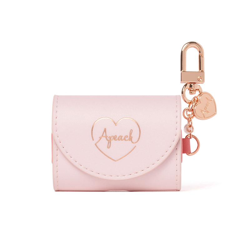 Kakao Friends - Heart Apeach AirPod Pro Pouch