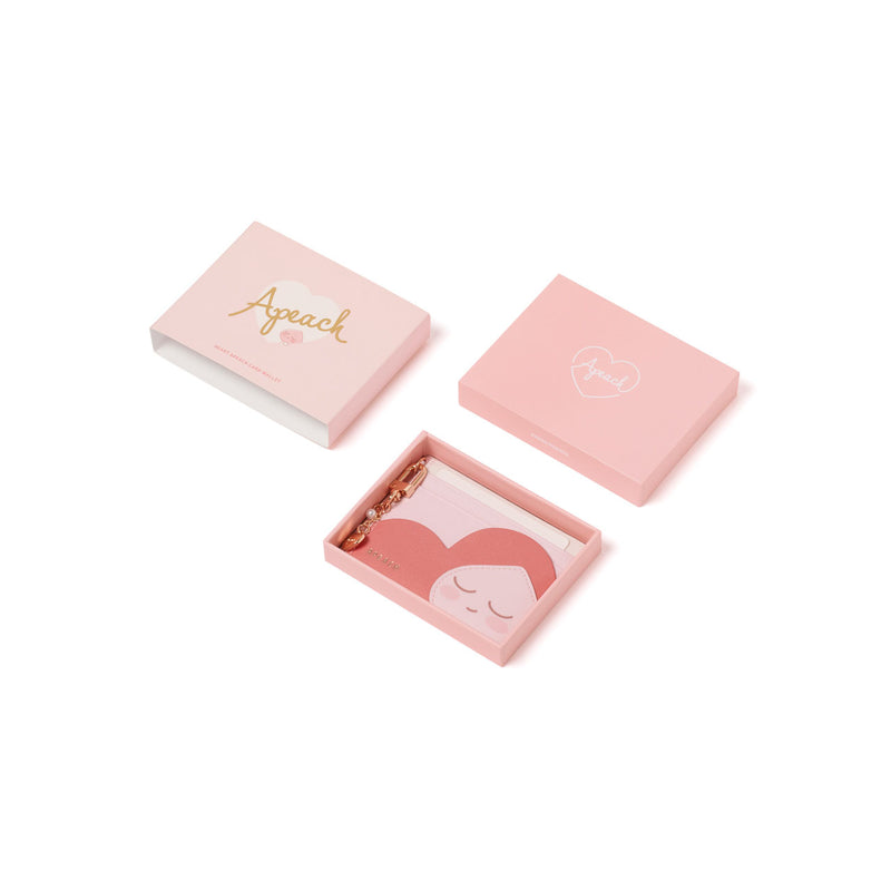 Kakao Friends - Heart Apeach Card Wallet