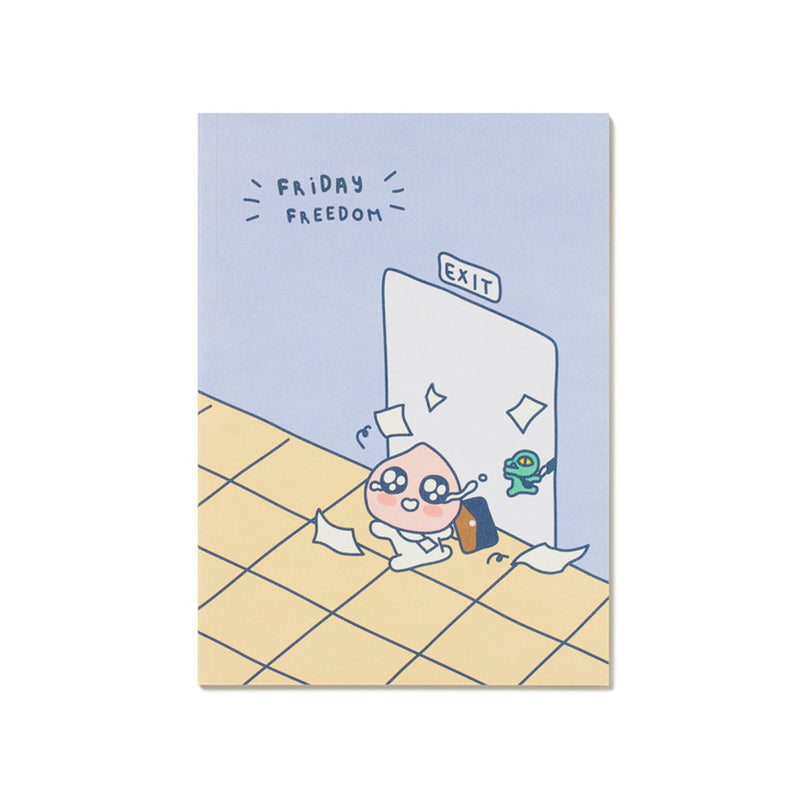 Kakao Friends - Happy Week Study Notebook