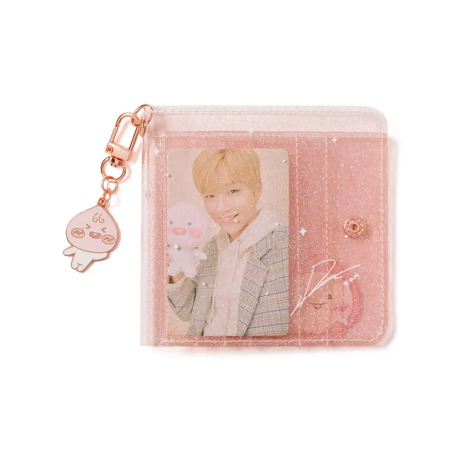 Apeach x KangDaniel - Apeach Glitter Card Wallet - Apeach x KangDaniel - Accessories - Harumio