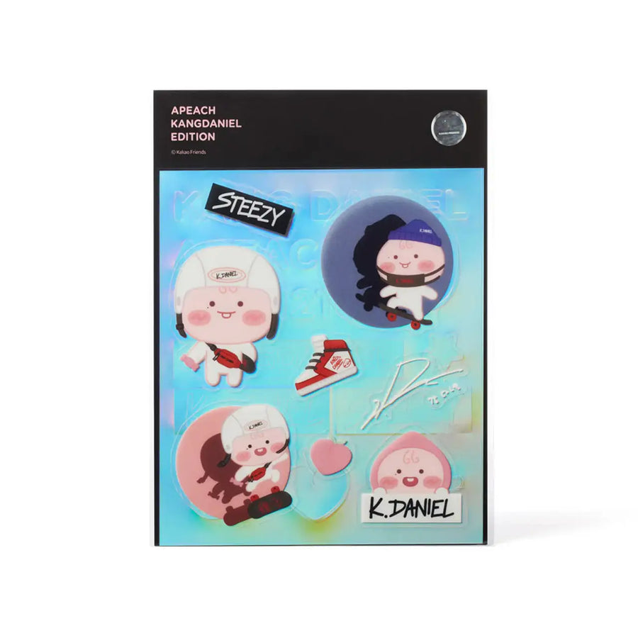 Apeach x KangDaniel - Apeach Sticker Set - Apeach x KangDaniel - Accessories - Harumio