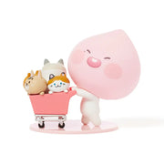 Apeach x KangDaniel - Apeach with Cats in Cart Doll Figure Set - Apeach x KangDaniel - Accessories - Harumio