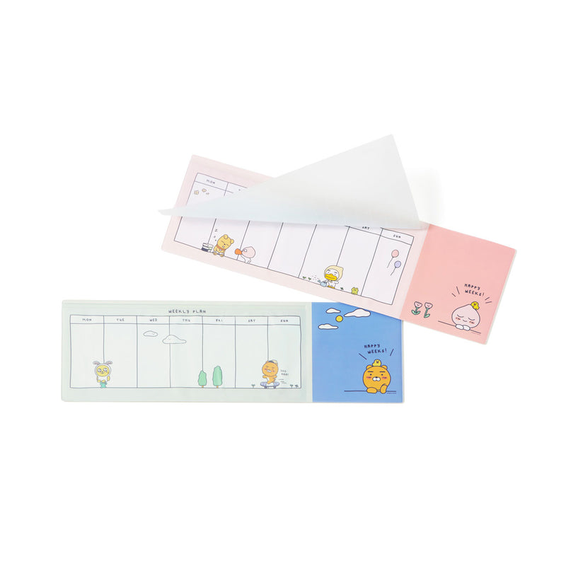 Kakao Friends - Happy Week Slim Weekly Planner