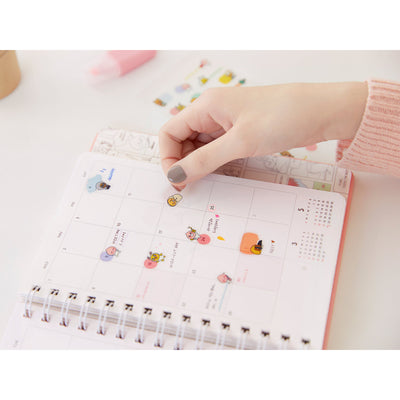 Kakao Friends - Happy Week Diary Deco Sticker
