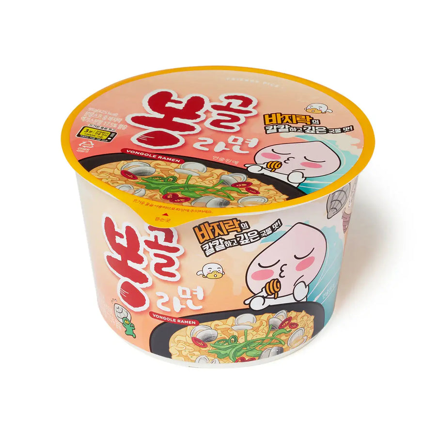 Kakao Friends - Apeach Bongol Clam Seafood Instant Ramen Cup - Kakao Friends - Food - Harumio