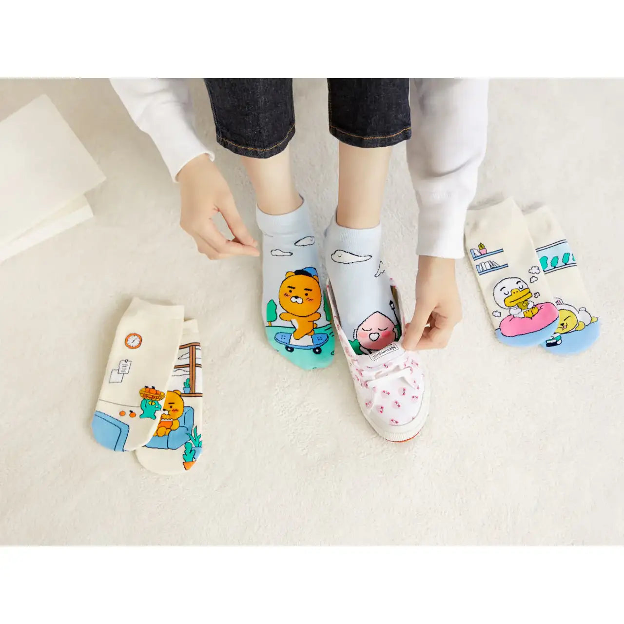 Kakao Friends - Friends Socks - Kakao Friends - Clothing - Harumio