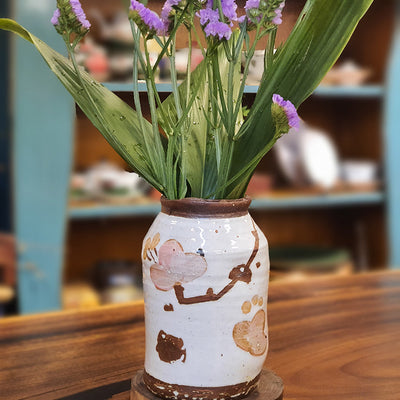 Bosan Pottery - Rhododendron Porcelain Vase