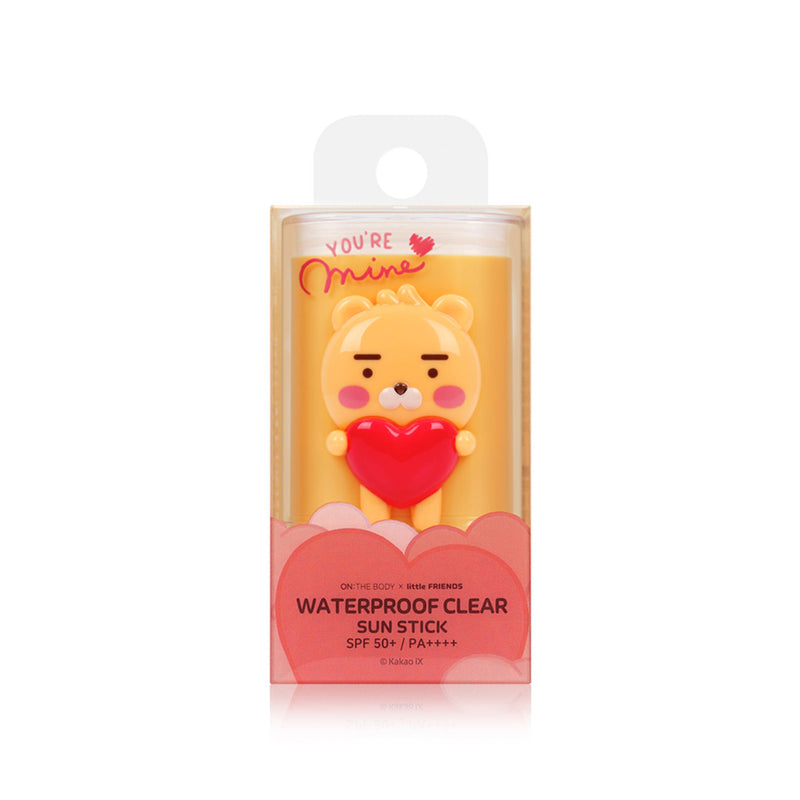 ON:THE BODY x Kakao Friends - Little Ryan Waterproof Clear Sun Stick (14.5g)
