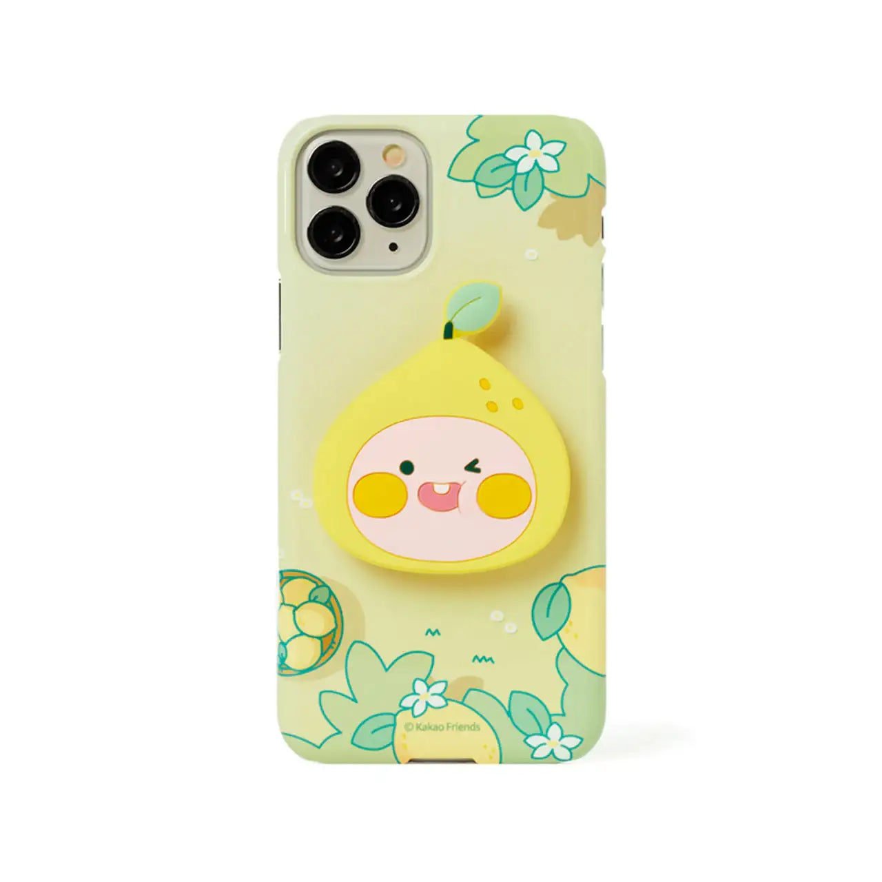 Kakao Friends - Lemon Terrace Phone Case and Griptok Set - Kakao Friends - Accessories - Harumio