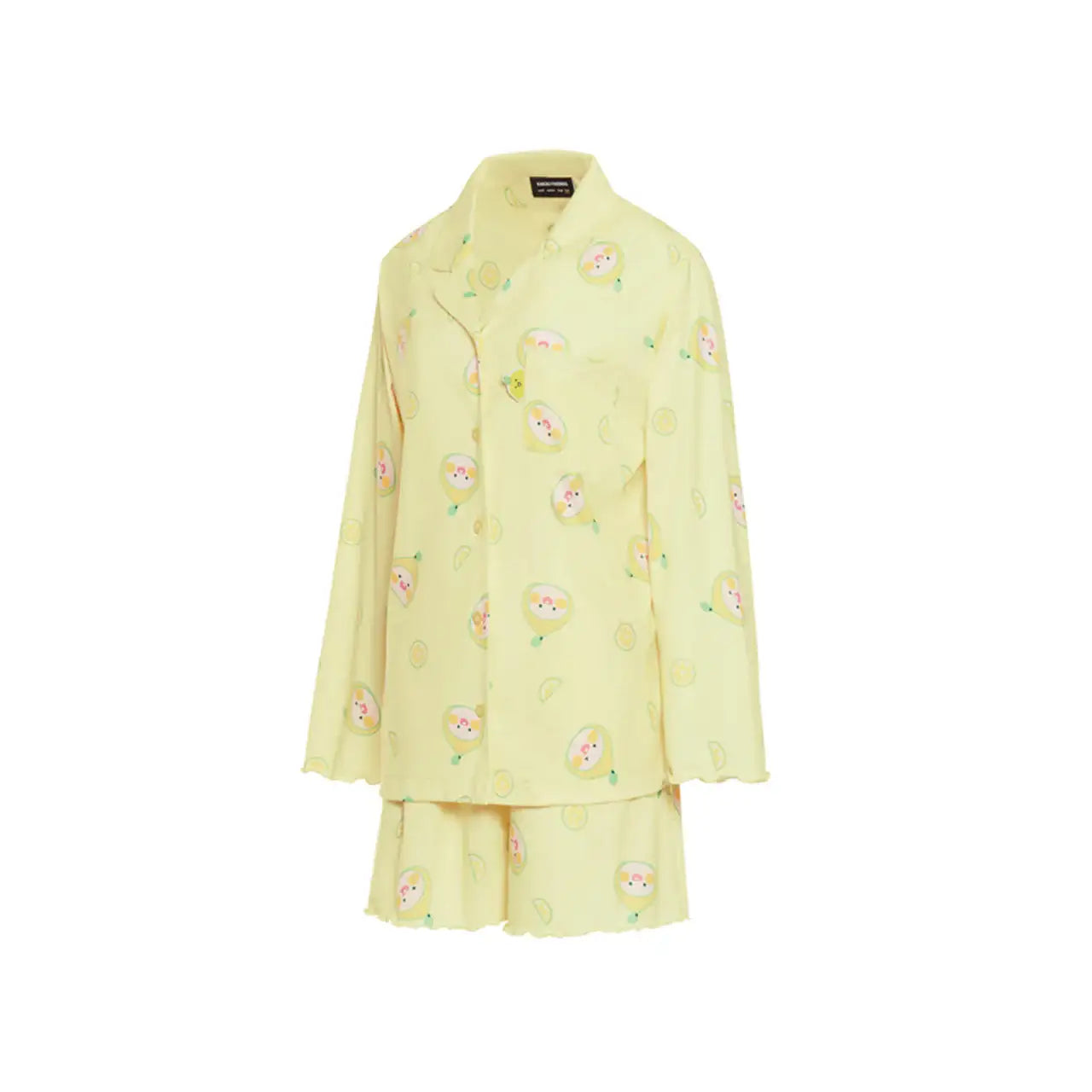 Kakao Friends - Lemon Terrace Pajamas Set - Kakao Friends - Clothing - Harumio