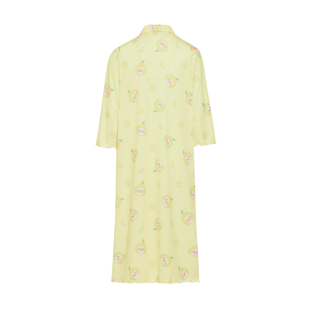Kakao Friends - Lemon Terrace Apeach Dress Pajamas