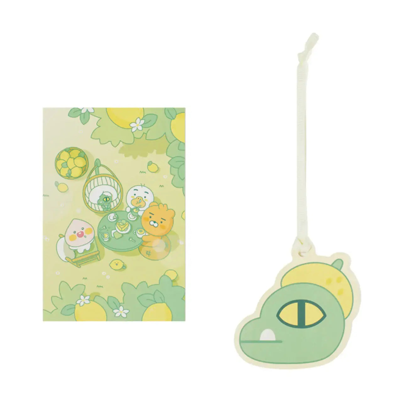Kakao Friends - Lemon Terrace Paper Air Freshener - Kakao Friends - Accessories - Harumio