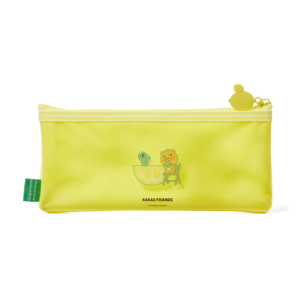 Kakao Friends - Lemon Terrace Clear Pencil Case