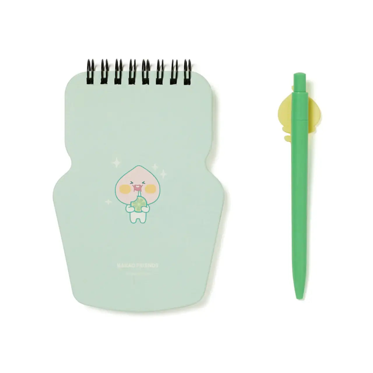 Kakao Friends - Lemon Terrace Notepad and Pen Set - Kakao Friends - Accessories - Harumio