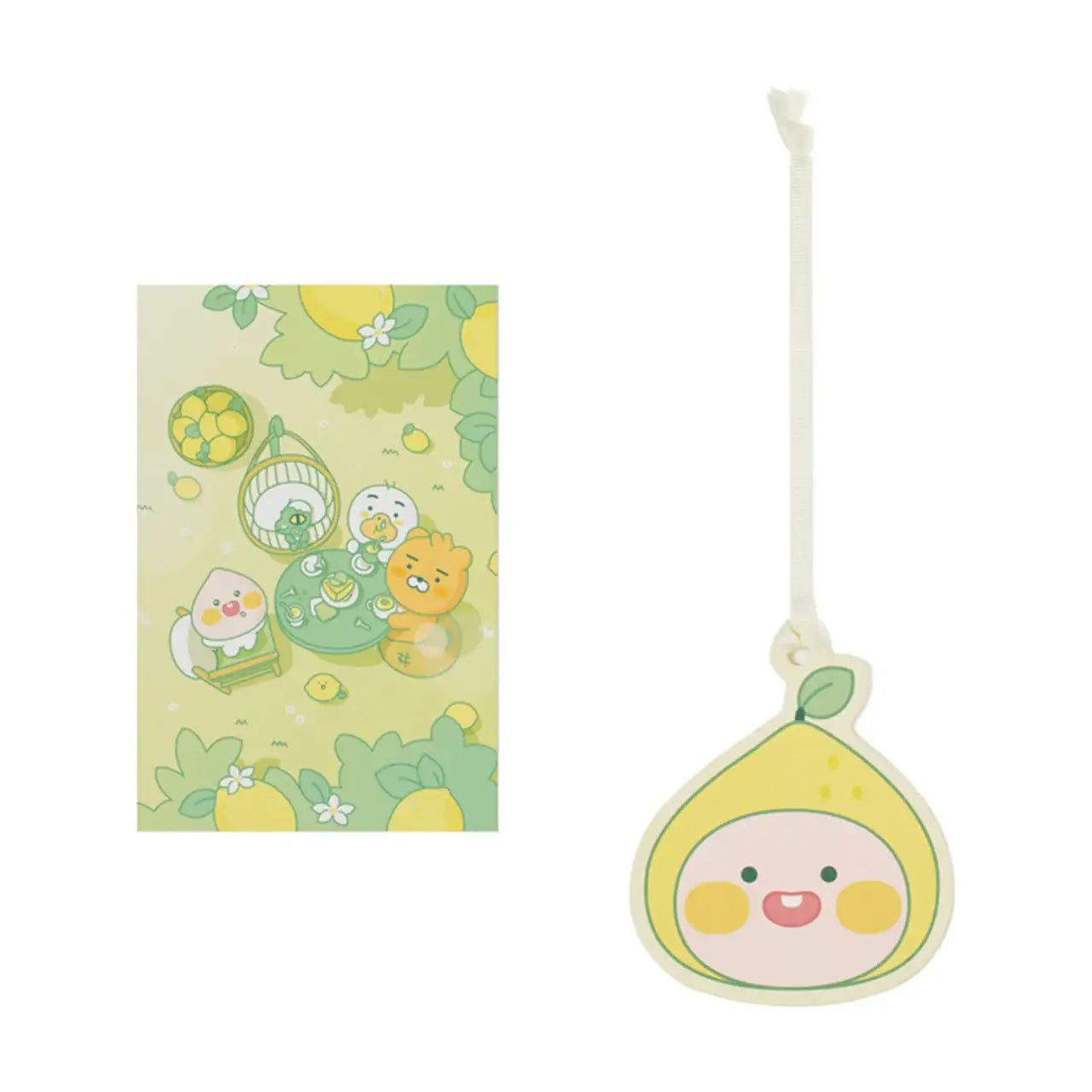 Kakao Friends - Lemon Terrace Paper Air Freshener - Kakao Friends - Accessories - Harumio