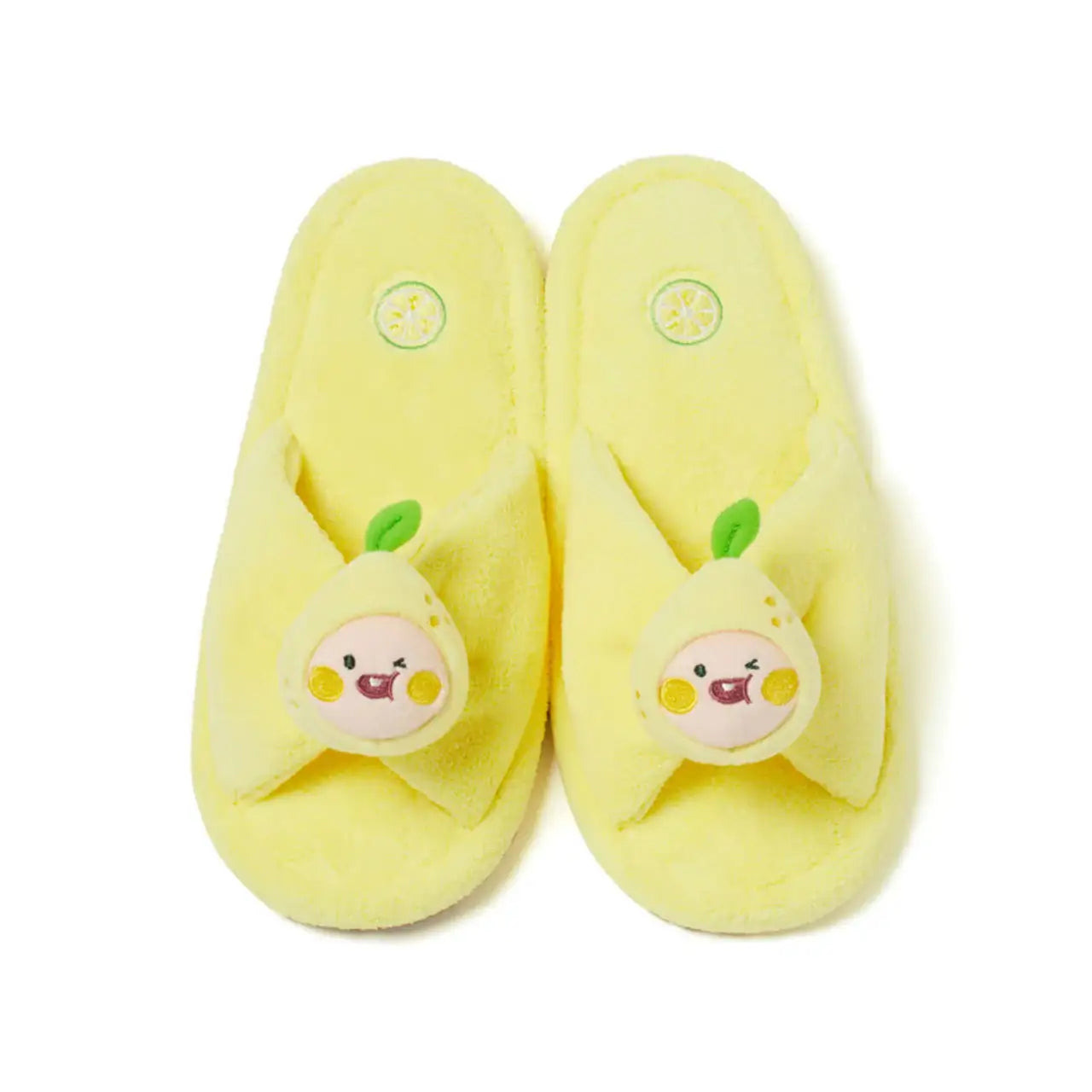 Kakao Friends - Lemon Terrace Apeach Room Slippers - Kakao Friends - Footwear - Harumio