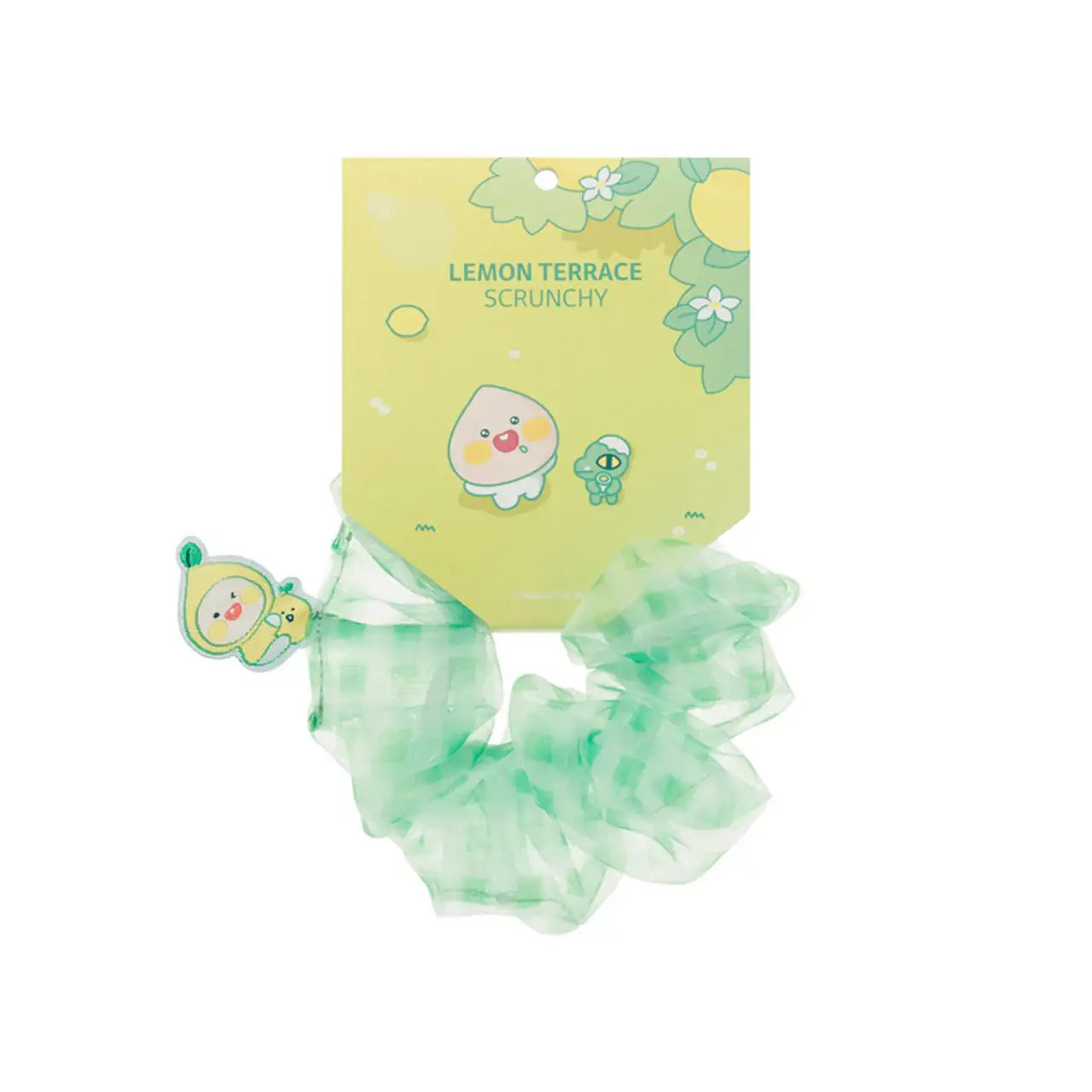 Kakao Friends - Lemon Terrace Scrunchy - Kakao Friends - Accessories - Harumio